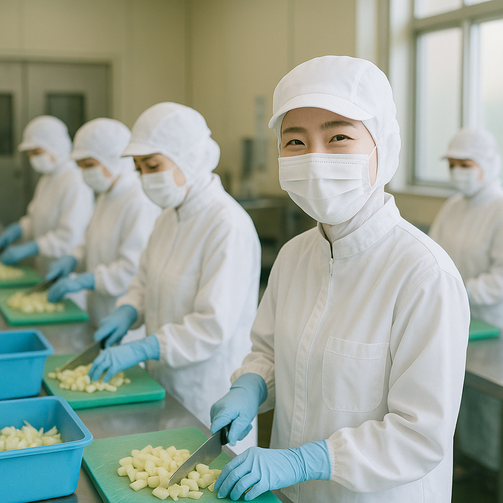 ＜食品のカット作業など製造補助＞週3日～OK◎複数駅から送迎バスあり♪未経験者大歓迎！ok-22150