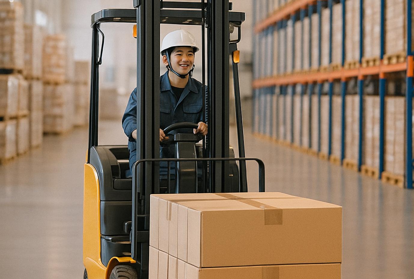 ★☆嬉しい土日休み☆★自動車部品を取り扱う倉庫内でフォークリフト作業！！si-41681